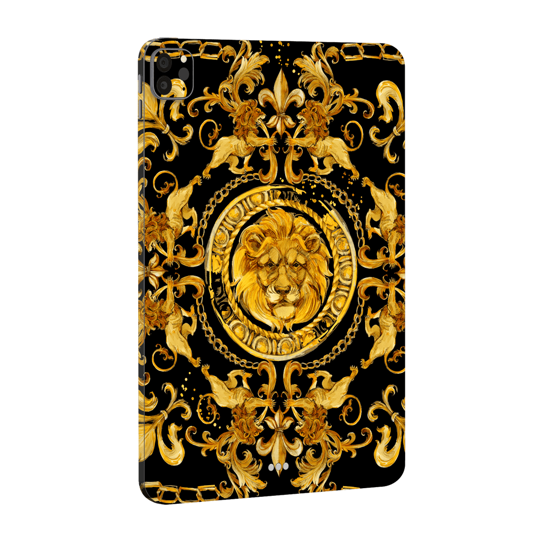 iPad PRO 12.9" (2021) Print Printed Custom SIGNATURE Baroque Gold Ornaments Skin Wrap Sticker Decal Cover Protector by EasySkinz | EasySkinz.com
