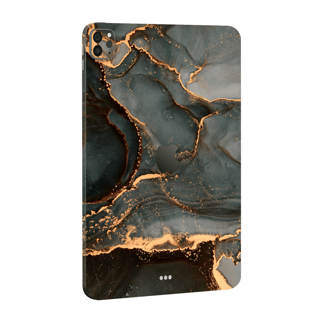 iPad PRO 12.9" (2020) Print Printed Custom SIGNATURE AGATE GEODE Deep Forest Skin, Wrap, Decal, Protector, Cover by EasySkinz | EasySkinz.com