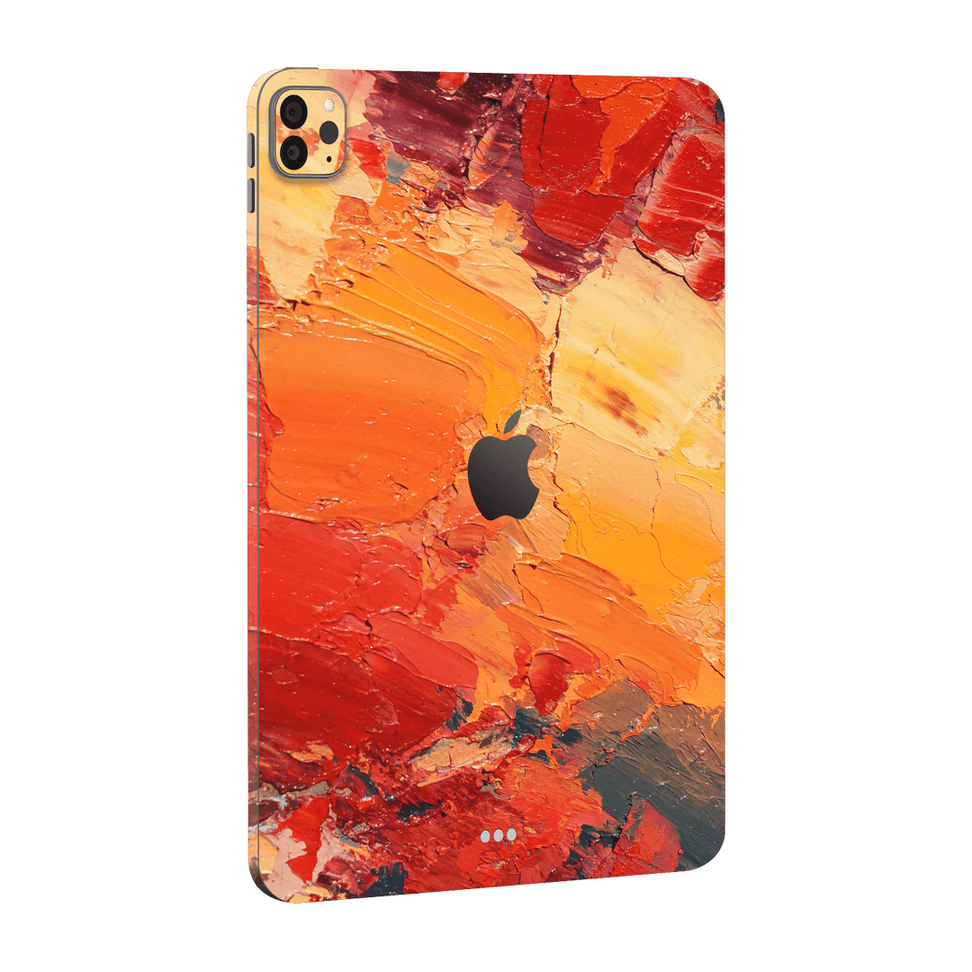 iPad PRO 12.9" (2020) Print Printed Custom SIGNATURE Sunset in Oia Painting Skin Wrap Sticker Decal Cover Protector by EasySkinz | EasySkinz.com