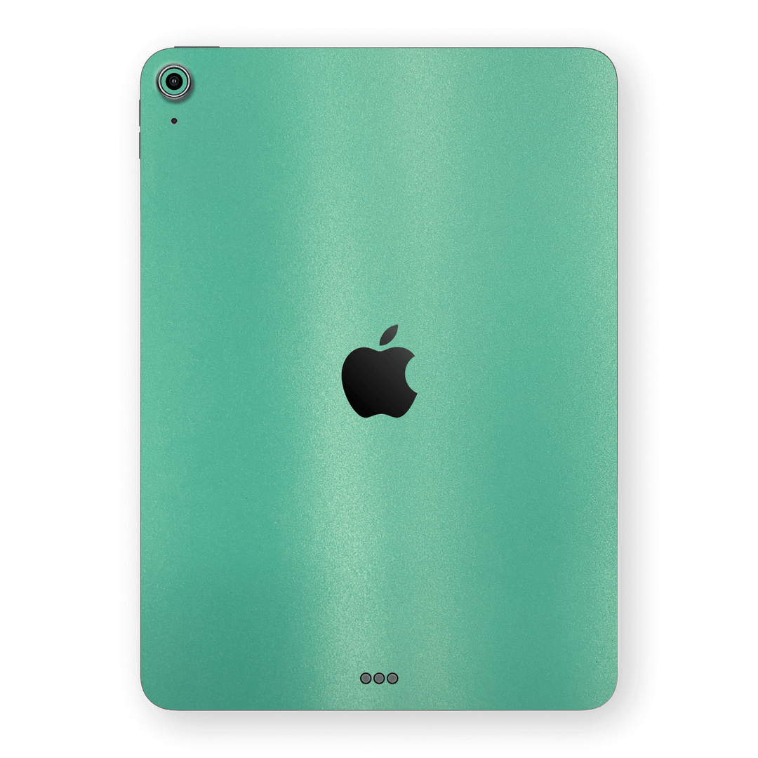 iPad AIR 4/5 (2020/2022) Mint Metallic Matt Matte Skin Wrap Sticker Decal Cover Protector by EasySkinz | EasySkinz.com