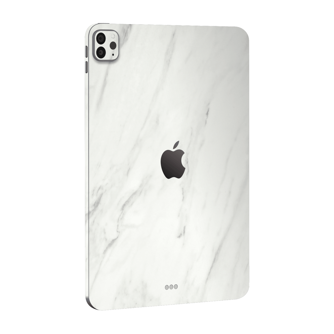 iPad PRO 12.9" (2020) Luxuria White Marble Stone Skin Wrap Sticker Decal Cover Protector by EasySkinz | EasySkinz.com