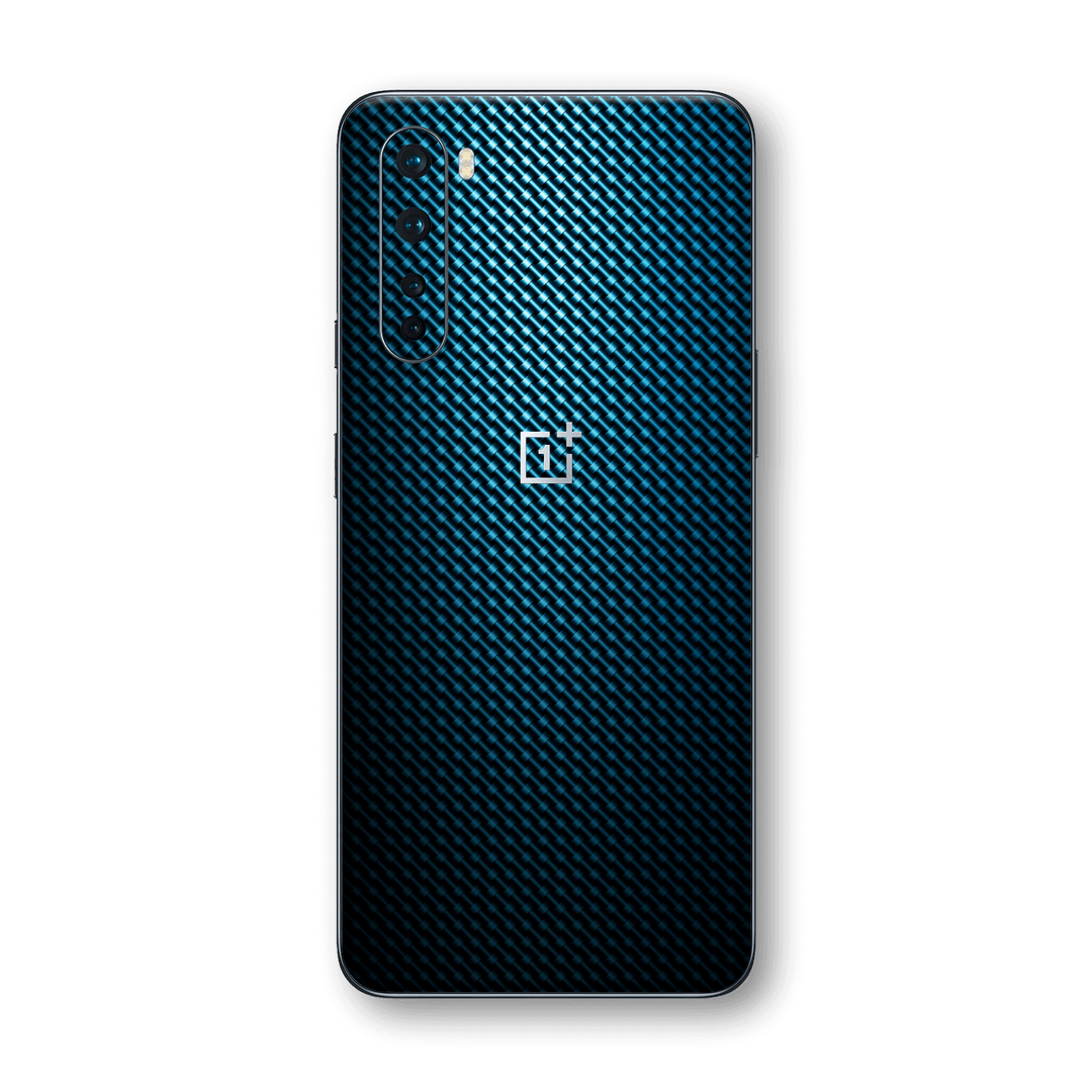 OnePlus Nord Print Printed Custom SIGNATURE HydroCarbon BLUE Grid Skin Wrap Sticker Decal Cover Protector by EasySkinz