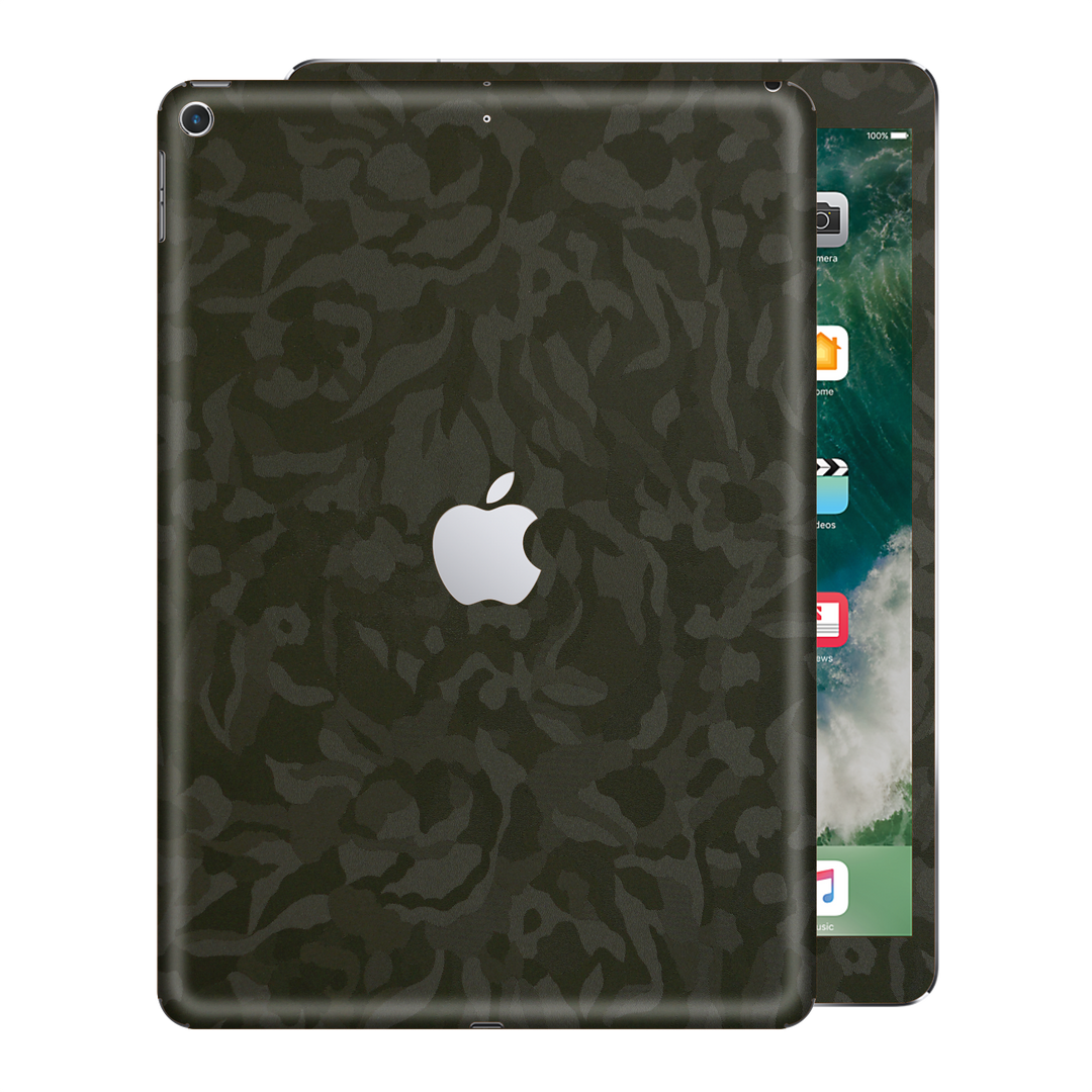 iPad 9.7 inch 2017 Luxuria Green 3D Textured Camo Camouflage Skin Wrap Decal Protector | EasySkinz