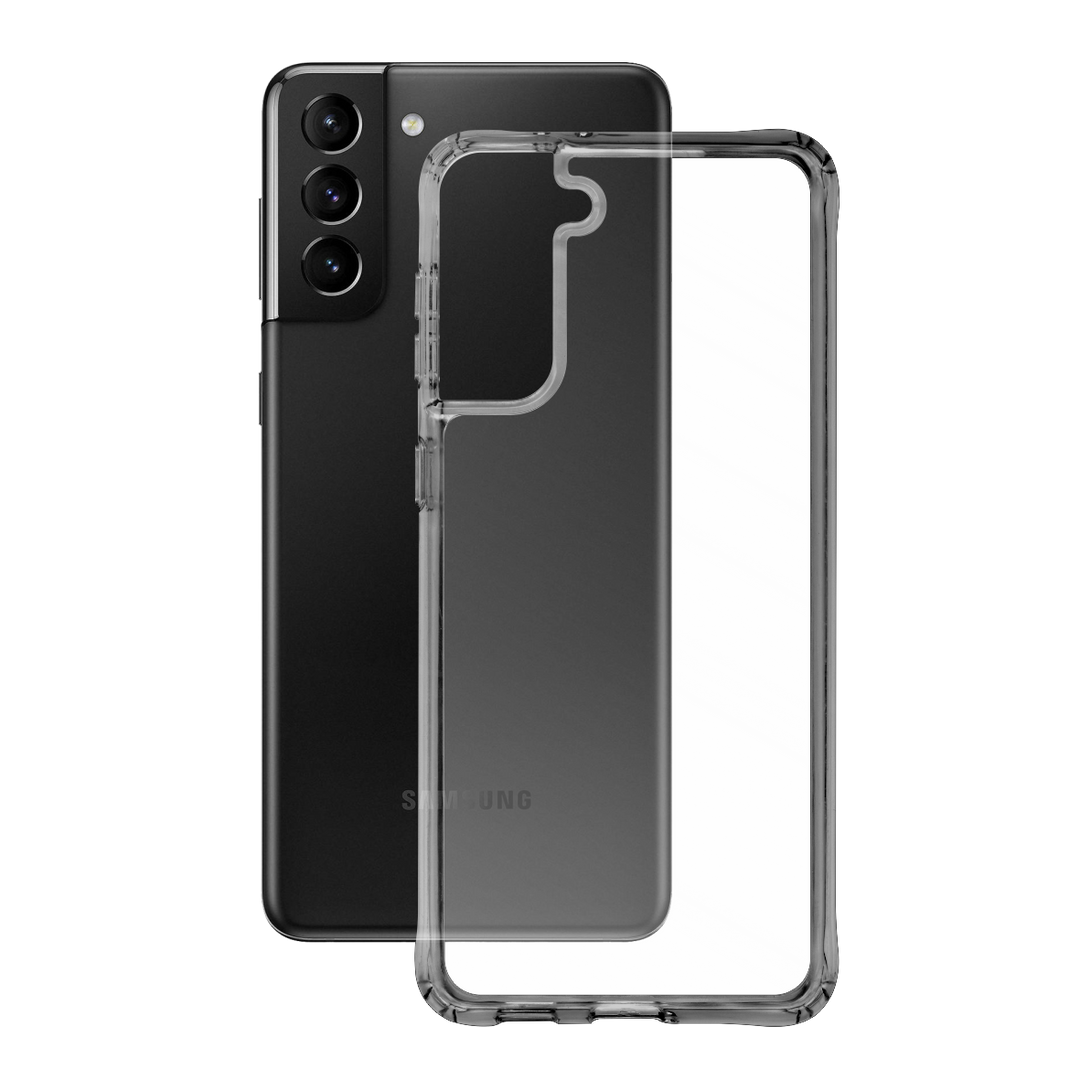Samsung Galaxy S21+ PLUS EZY See-Through Hybrid Case, Liquid Case, Clear Case, Crystal Clear Case, Transparent Case by EasySkinz