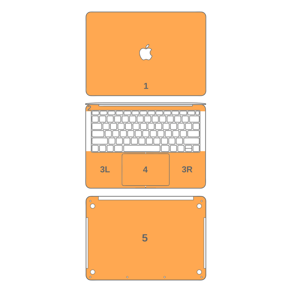 MacBook PRO 16" (2019) SIGNATURE Abstract Velvet Skin
